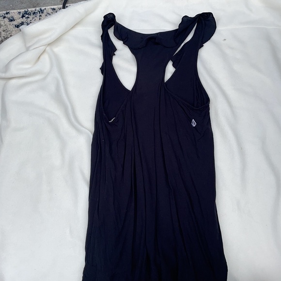Volcom Black Razorback Tank Sz. S - Picture 2 of 4